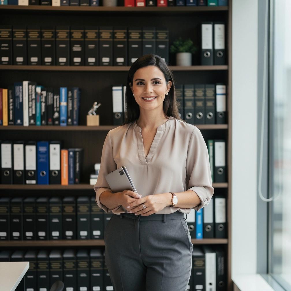 Könyvespolc tele pénzügyi tervezéssel és személyes pénzügyekkel foglalkozó szakmai könyvekkel, oktatási forrásként